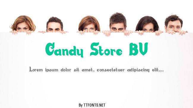 Candy Store BV example