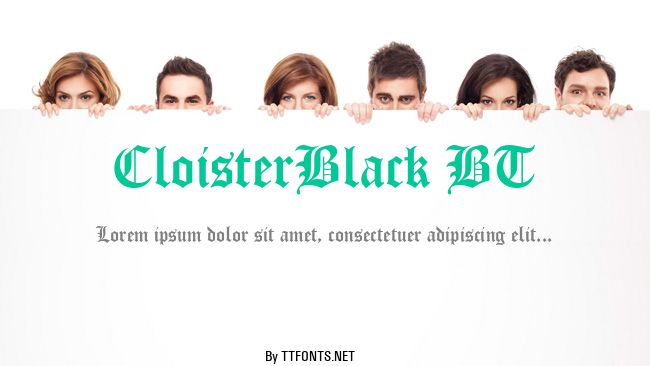 CloisterBlack BT example