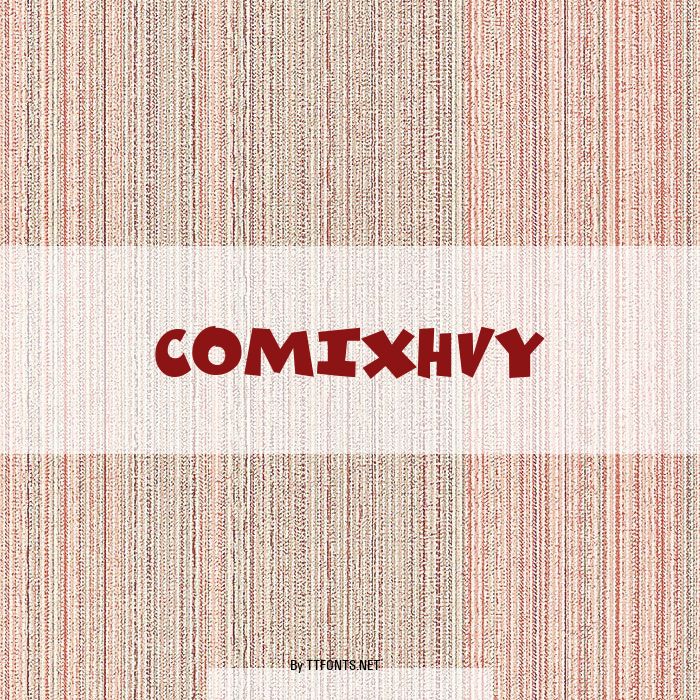 COMIXHVY example