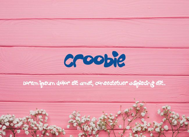 Croobie example