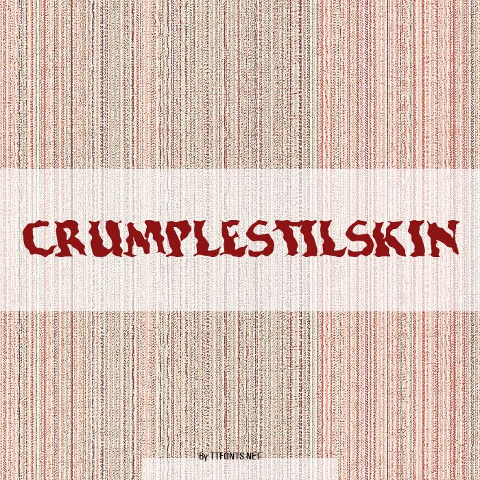 CRUMPLESTILSKIN example