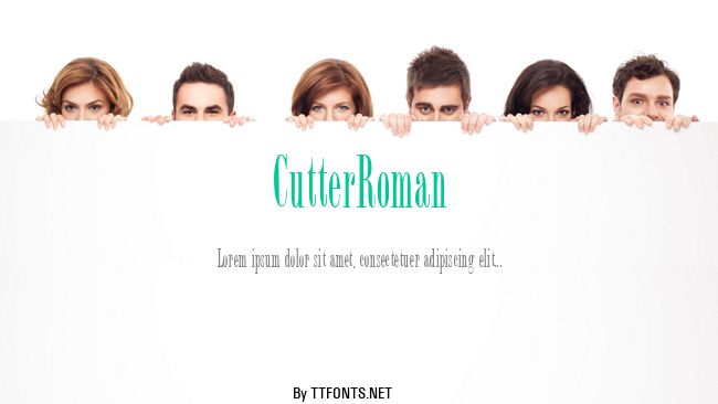 CutterRoman example