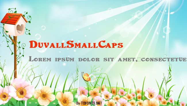DuvallSmallCaps example