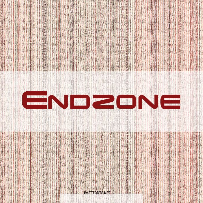 Endzone example