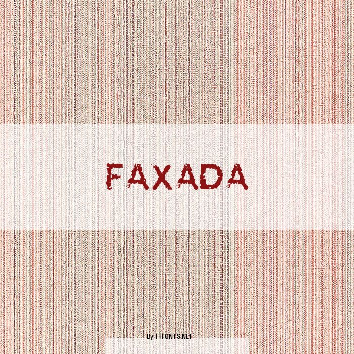 FAXADA example
