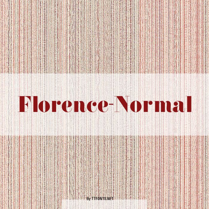 Florence-Normal example