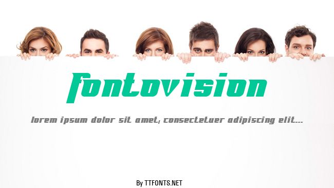 Fontovision example