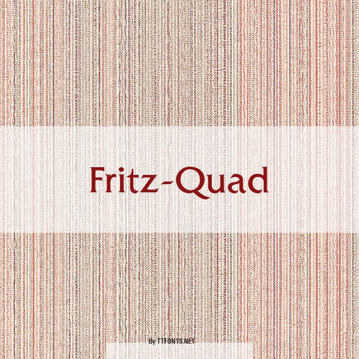 Fritz-Quad example