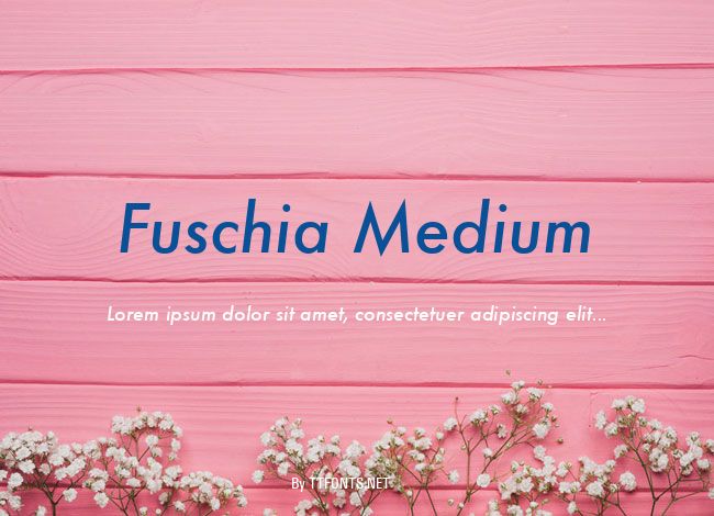 Fuschia Medium example