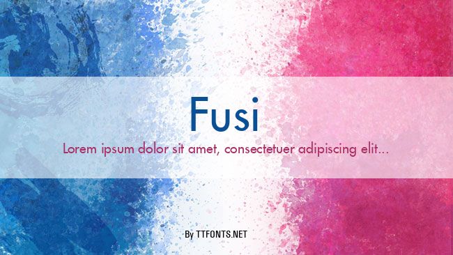 Fusi example