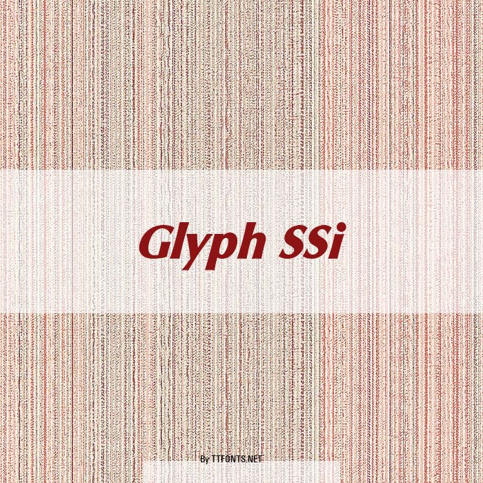 Glyph SSi example