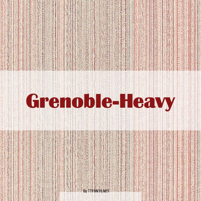 Grenoble-Heavy example