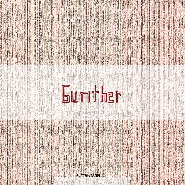 Gunther example