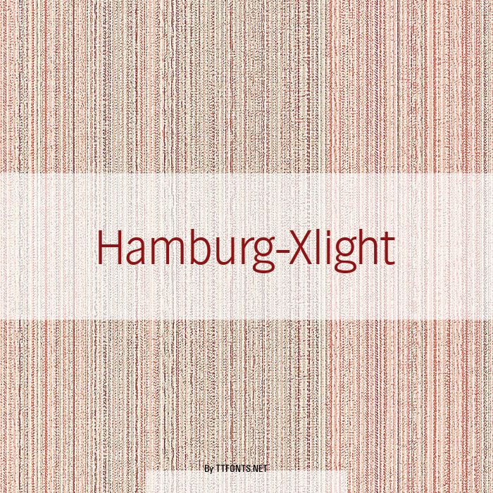 Hamburg-Xlight example