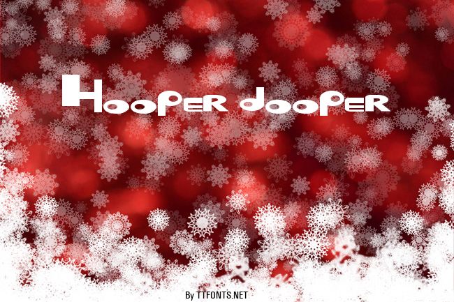 Hooper dooper example