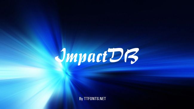 ImpactDB example