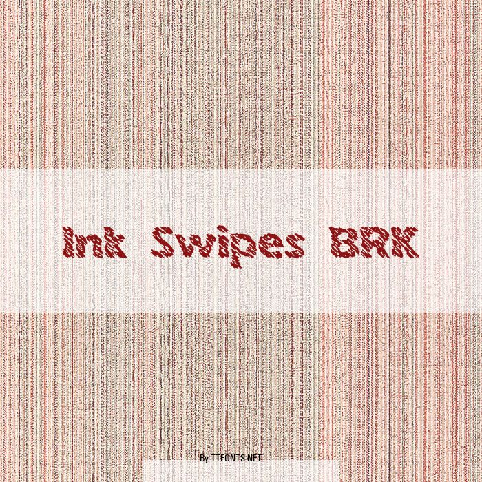 Ink Swipes BRK example
