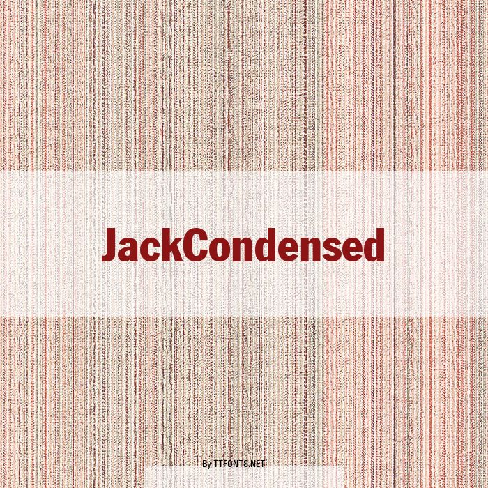 JackCondensed example