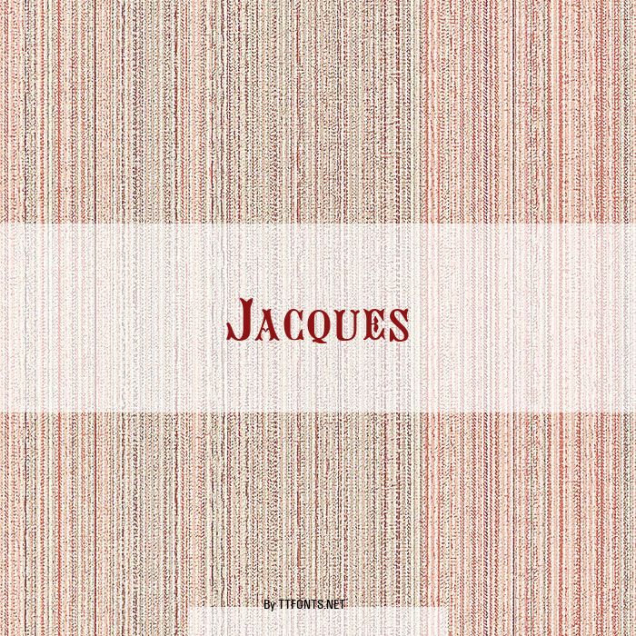 Jacques example