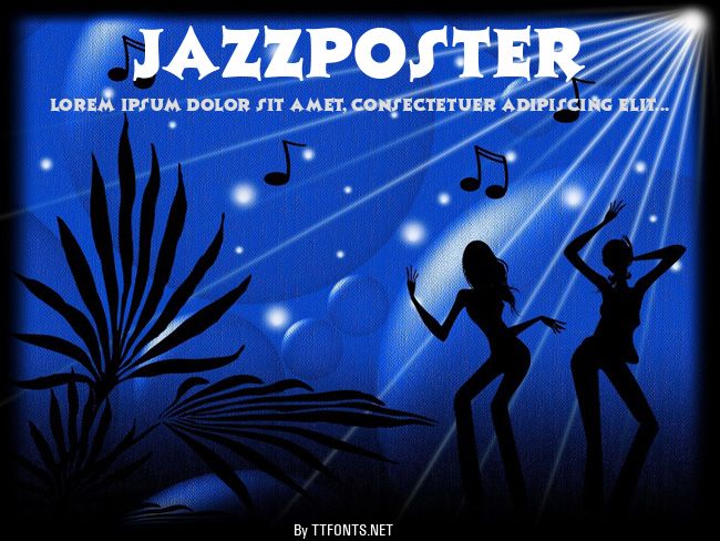 JazzPoster example