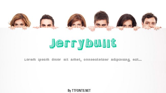 Jerrybuilt example