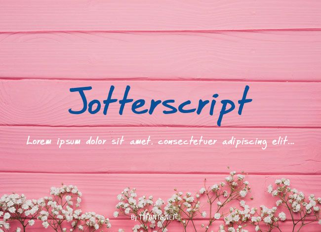 Jotterscript example