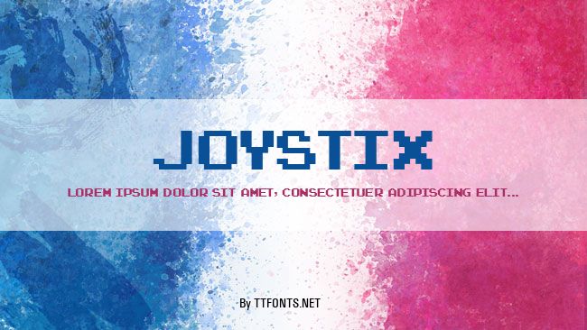 Joystix example
