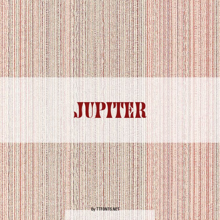 Jupiter example