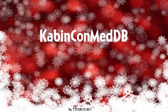 KabinConMedDB example