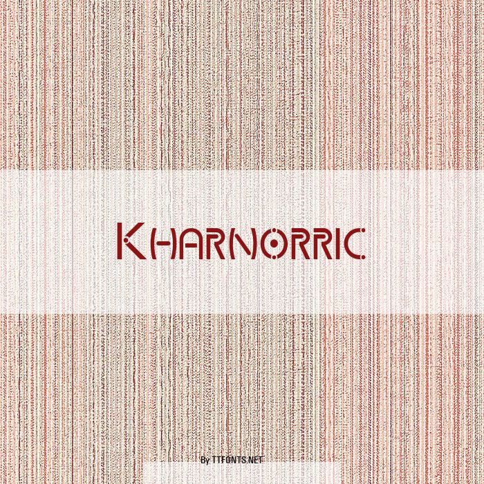 Kharnorric example
