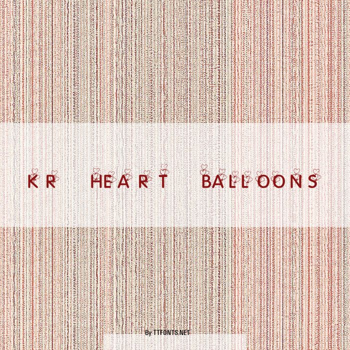 KR Heart Balloons example
