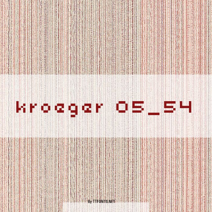 kroeger 05_54 example