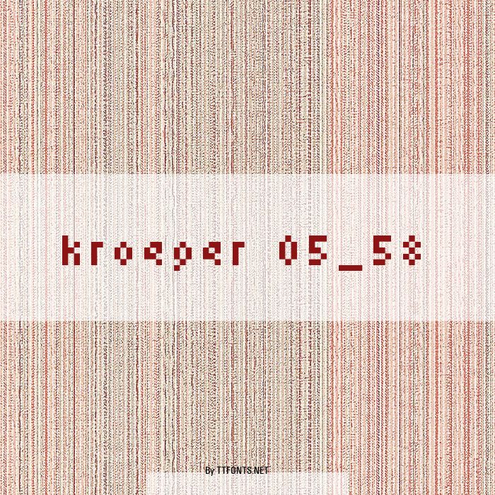 kroeger 05_58 example