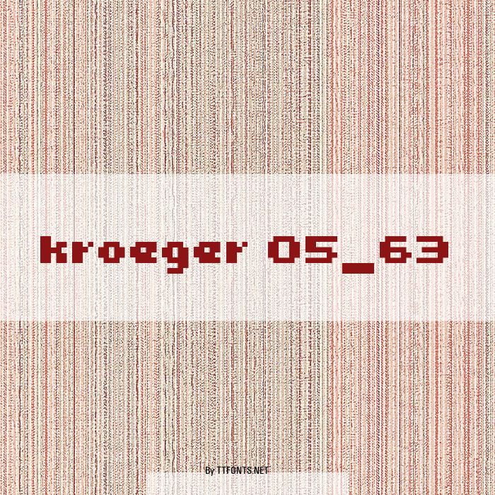 kroeger 05_63 example