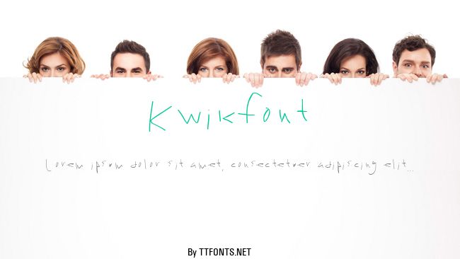 Kwikfont example