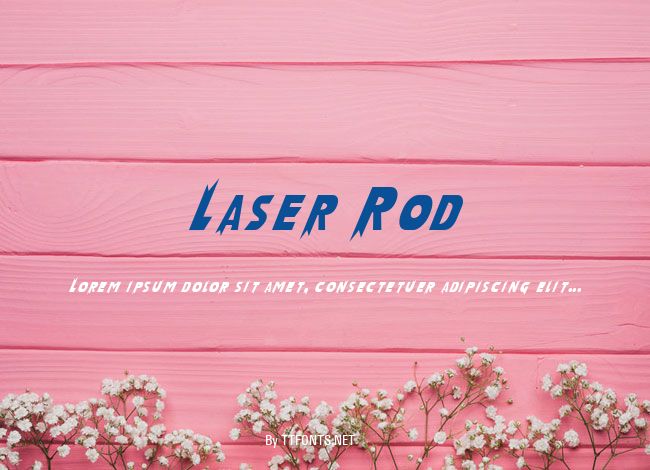 Laser Rod example
