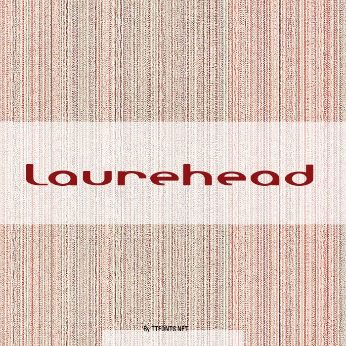 LaureHead example