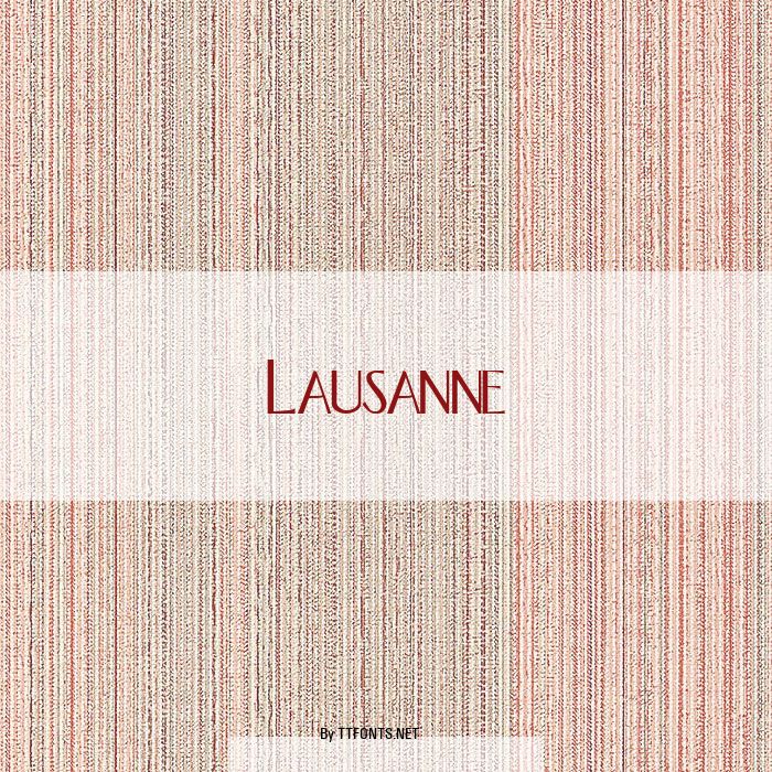 Lausanne example