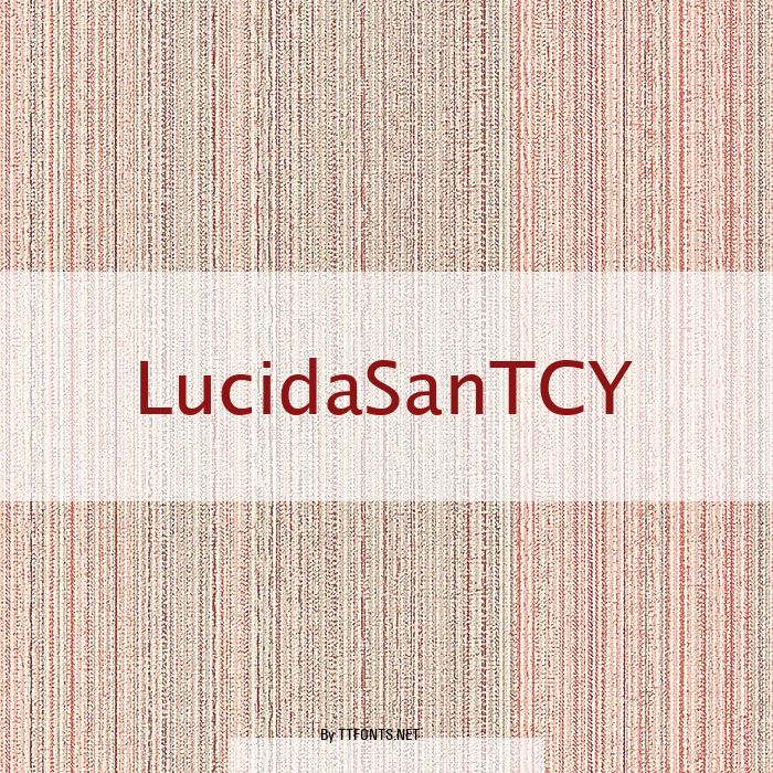 LucidaSanTCY example