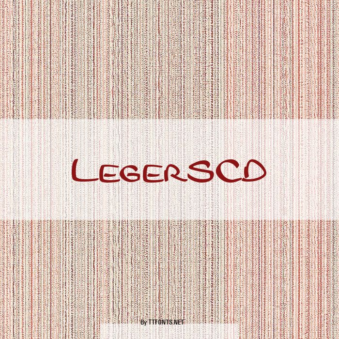 LegerSCD example