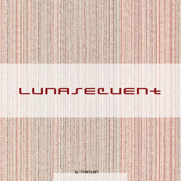 Lunasequent example