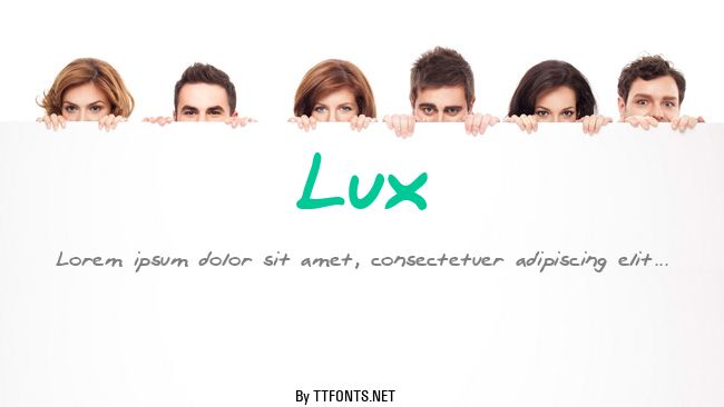 Lux example