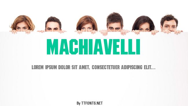 Machiavelli example