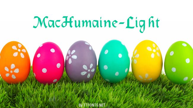 MacHumaine-Light example