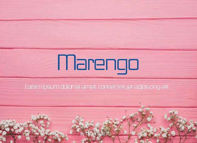 Marengo example