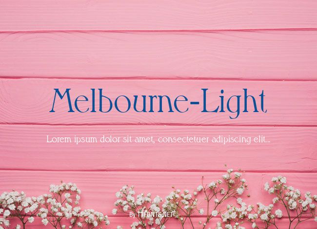 Melbourne-Light example