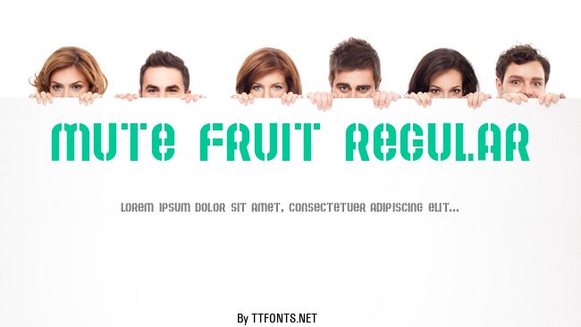 Mute Fruit Regular example