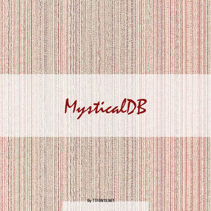 MysticalDB example
