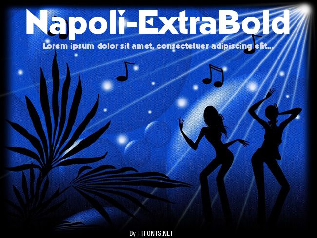 Napoli-ExtraBold example