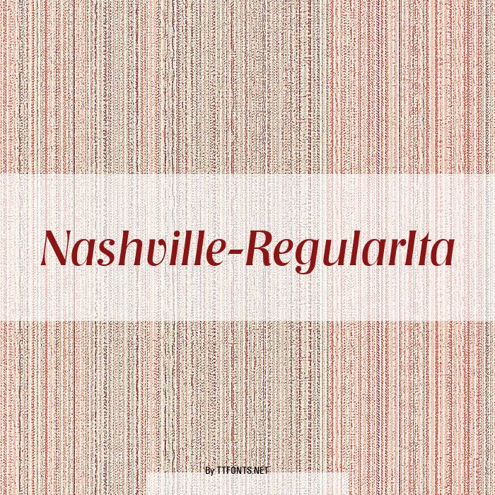 Nashville-RegularIta example